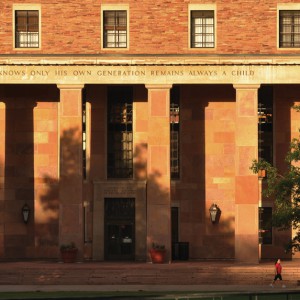 Norlin Library west entrance