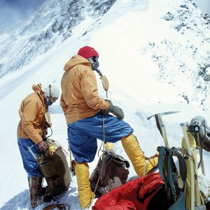 COVER Mountaineer Tom Hornbein (A&S’52), right, and climbing partner Willi Unsoeld were the first people to climb the dangerous West Ridge route on Everest in 1963. Photo by National Geographic / Barry Bishop.