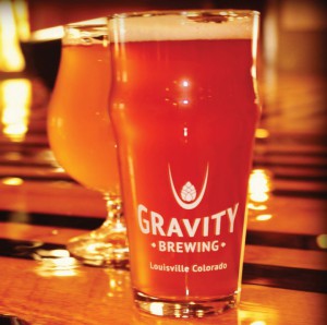 2. Fresh pint at Gravity Brewing