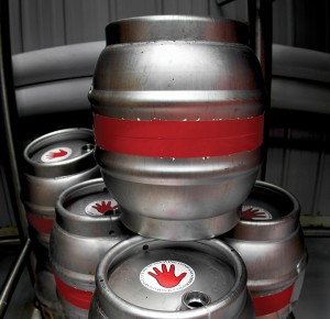 5. Keg shells at Left Hand Brewing