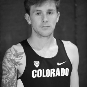 CU runner Jake Hurycz (photography by Peter Burke)